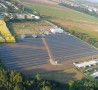 výstavba fotovoltaické elektrárny  2MW Hrušovany u Brna - 2008 a 2009
